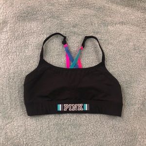 PINK Victoria Secret Cross back Sports Bra